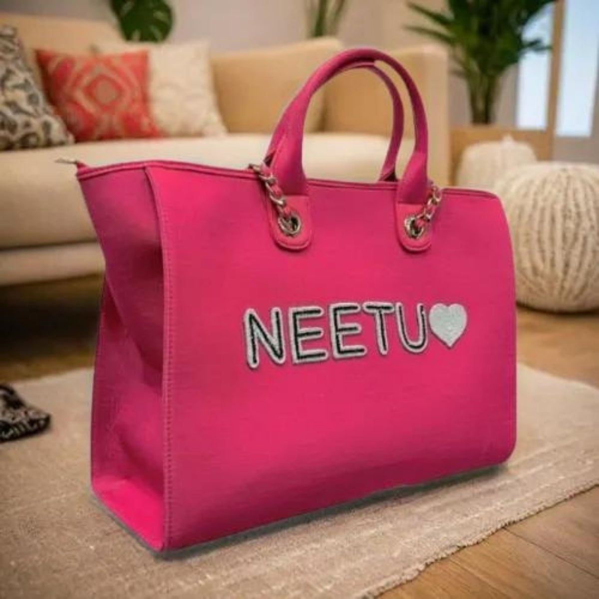Nivel Premium Canvas Customised Tote Bag For Women