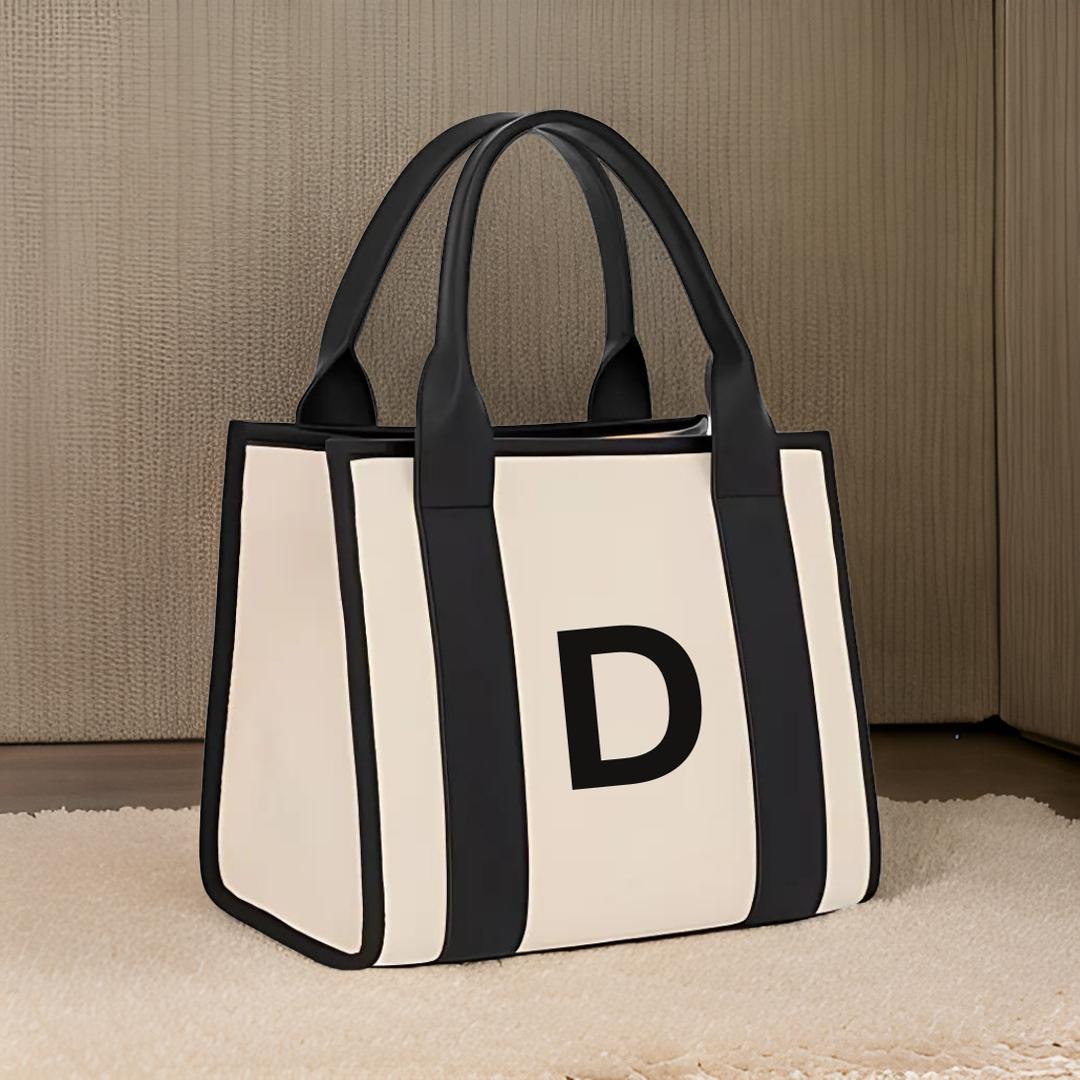 Customised Medium Beige Handbag For Women