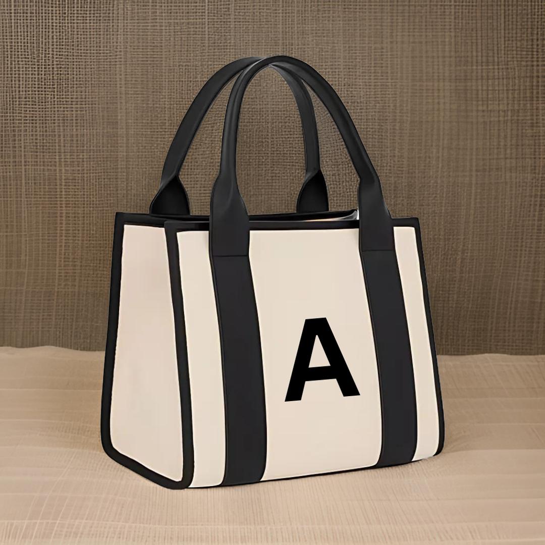 Customised Medium Beige Handbag For Women