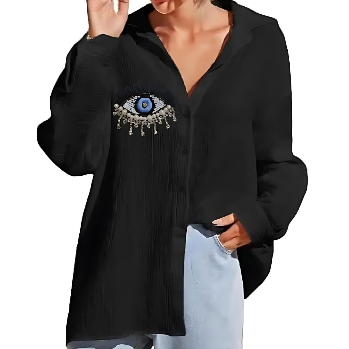 Nivel Big Boss Evil Eye Long Sleeves Shirt