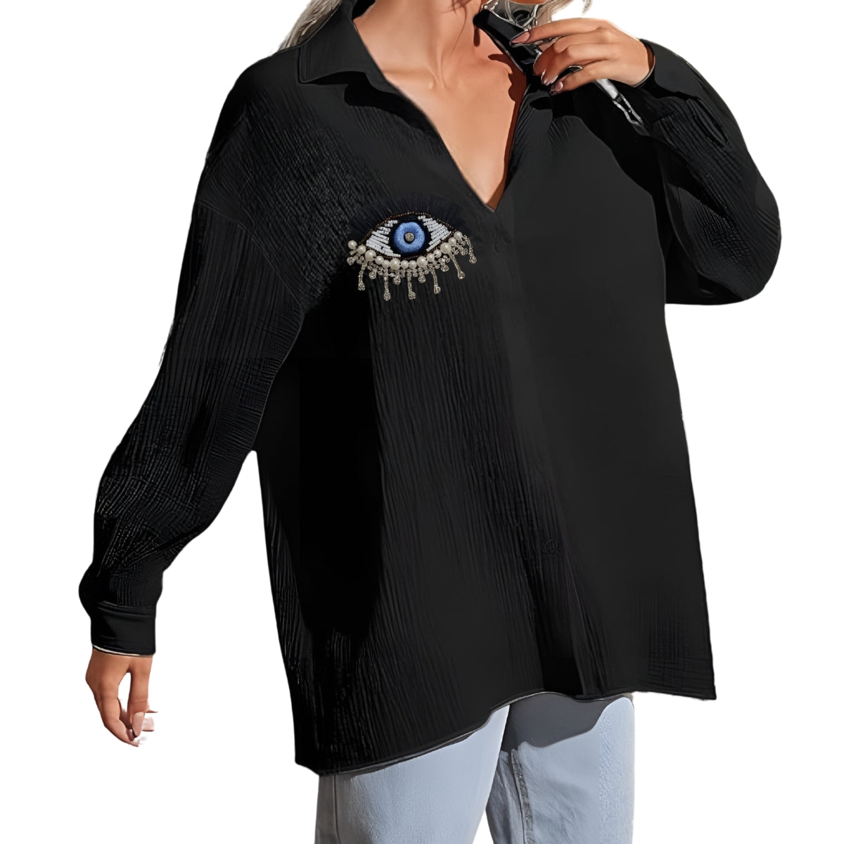 Nivel Big Boss Evil Eye Long Sleeves Shirt