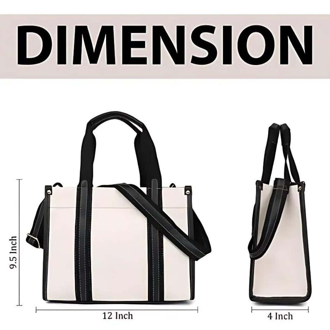 Customised Medium Synthetic Leather Handbag For Women