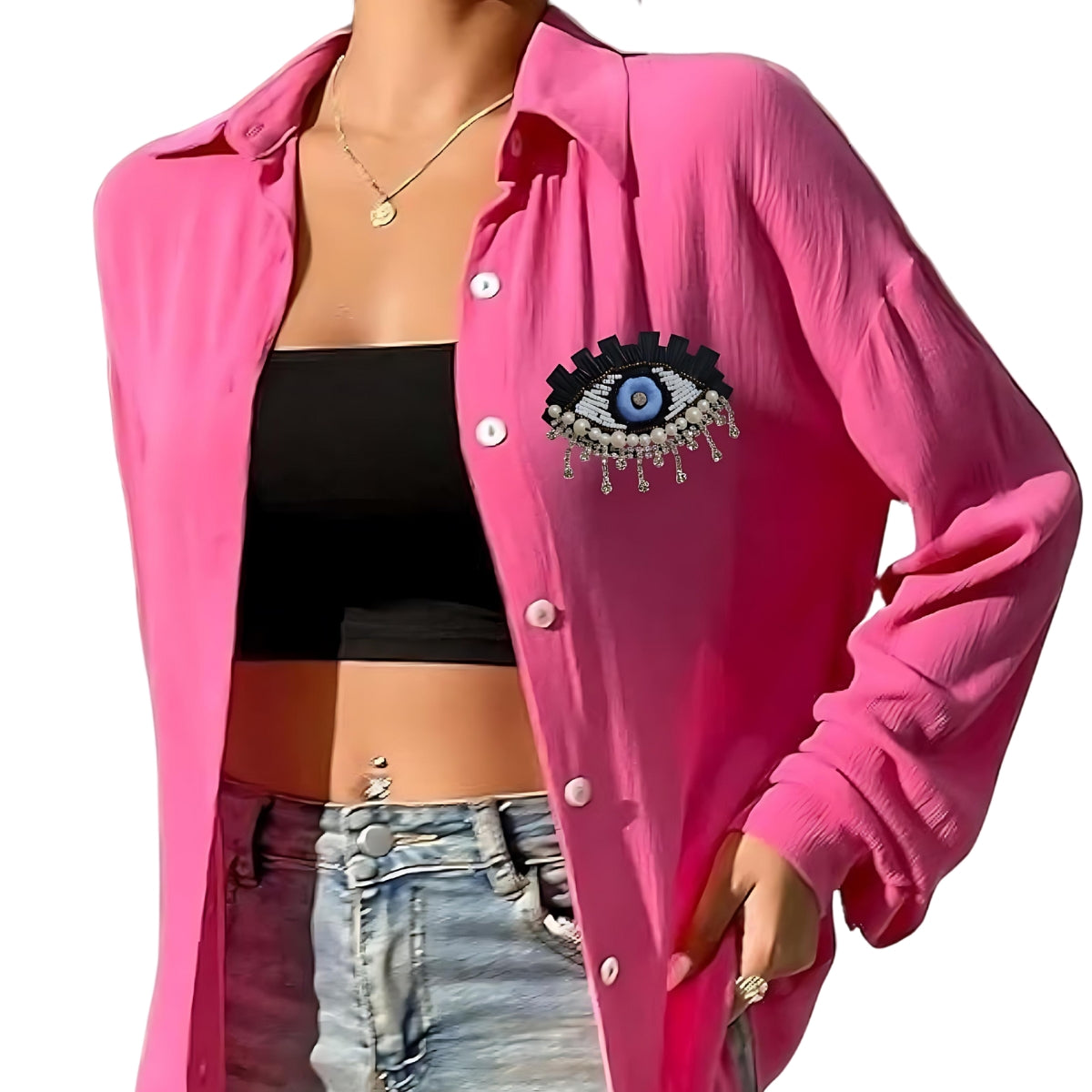 Nivel Big Boss Evil Eye Long Sleeves Shirt
