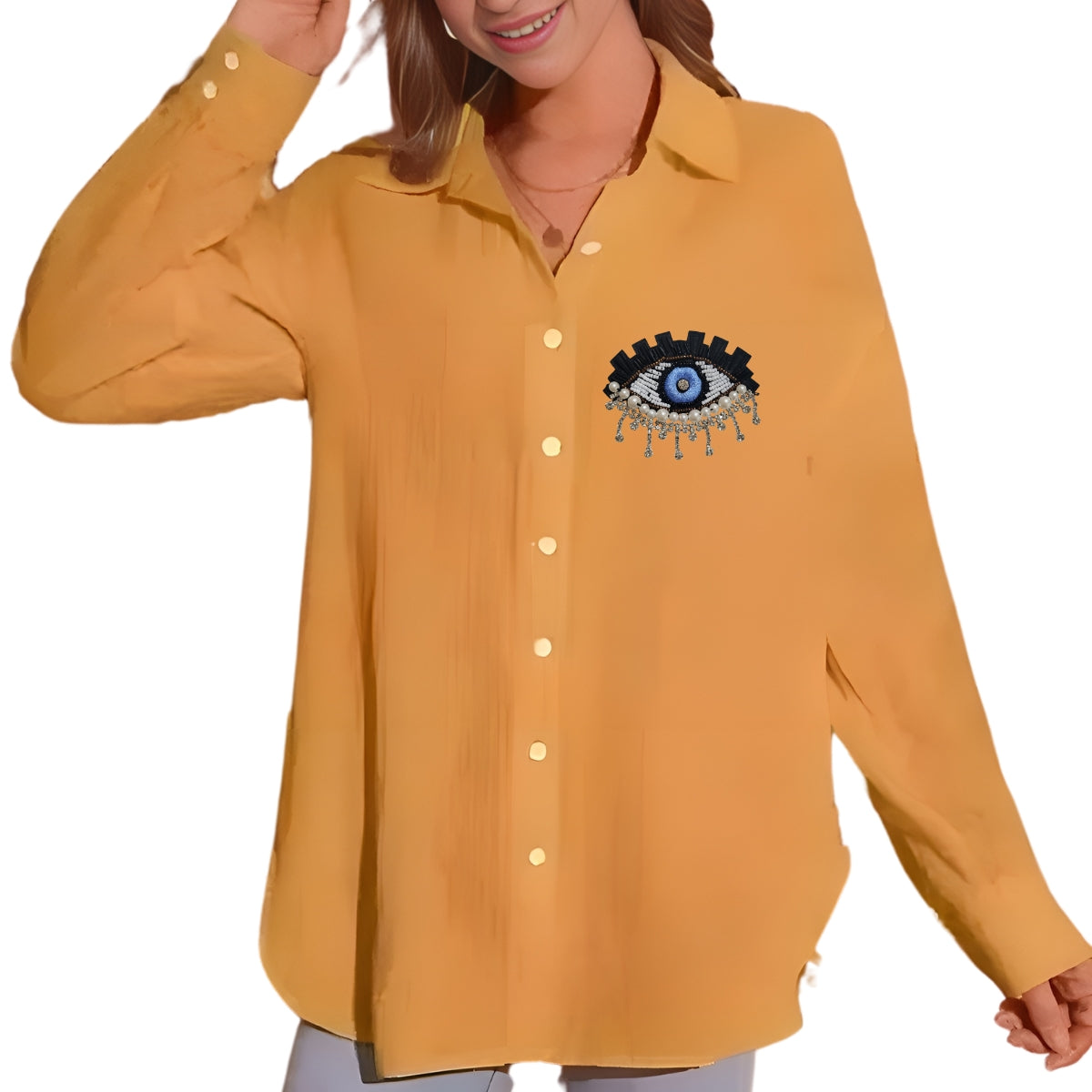 Nivel Big Boss Evil Eye Long Sleeves Shirt