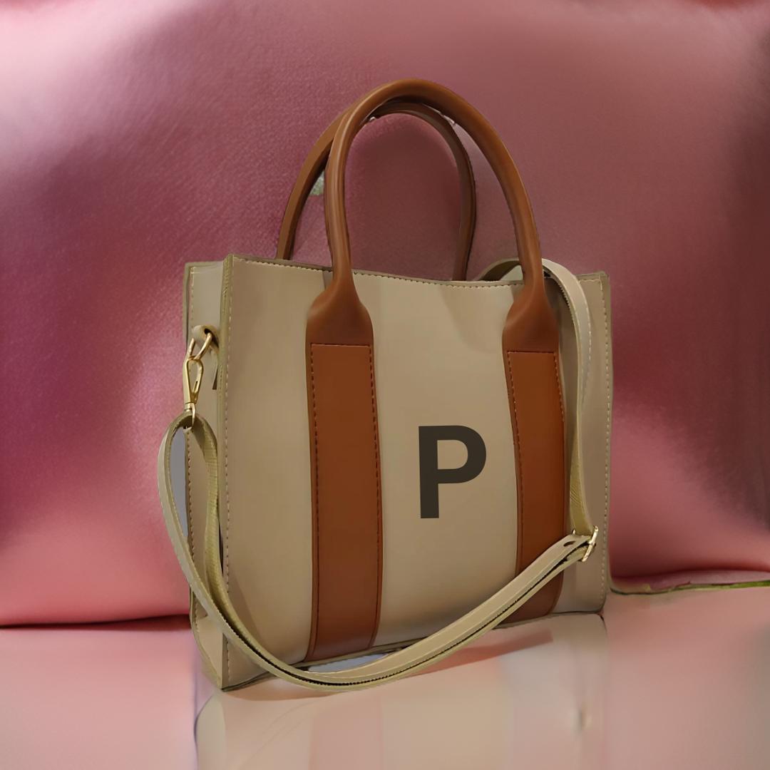 Customised Medium Synthetic Leather Handbag For Women by Nivel
