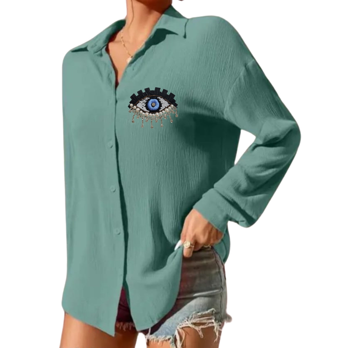 Nivel Big Boss Evil Eye Long Sleeves Shirt