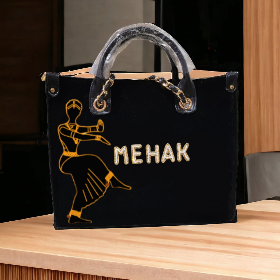 Customized bag with name best sale